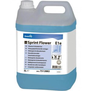 Diversey Taski Sprint Flower Kalıcı Parfümlü Yüzey Temizleyici 5 L