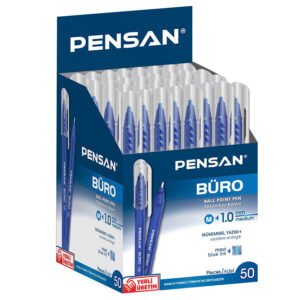 Pensan 2270 Büro Tükenmez Kalem Mavi 50'li Paket