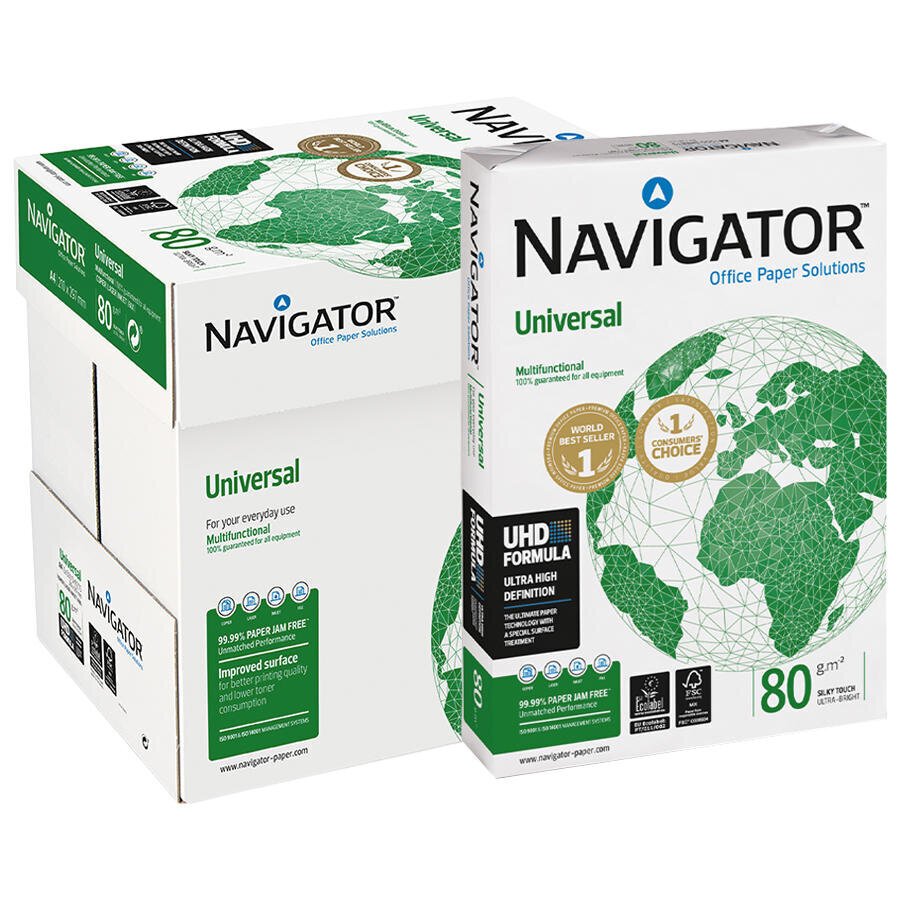 Navigator A4 fotokopi kağıdı 80 gr 1 koli 5 paket